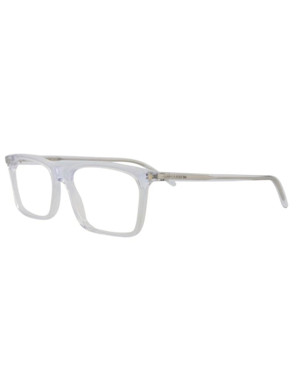 New Saint Laurent Women's Eyeglasses Square Rectangle Acetate Frame Unisex
